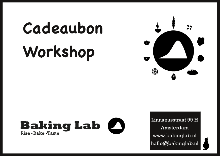 Cadeaukaart Baking Lab Amsterdam